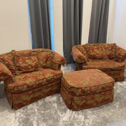 Louis Shanks Sherrill Furniture 3 Piece Set 