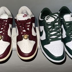 Varsity Green Dunks/ Sisterhood Dunks
