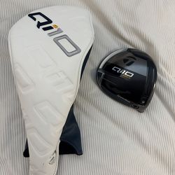 Taylormade Qi10 Max Driver 10.5* Clubhead plus headcover