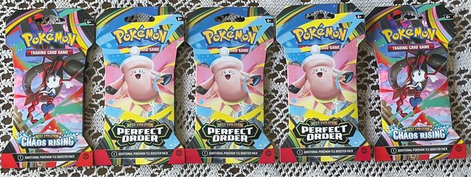 Pokemon Chaos Rising and Perfect order