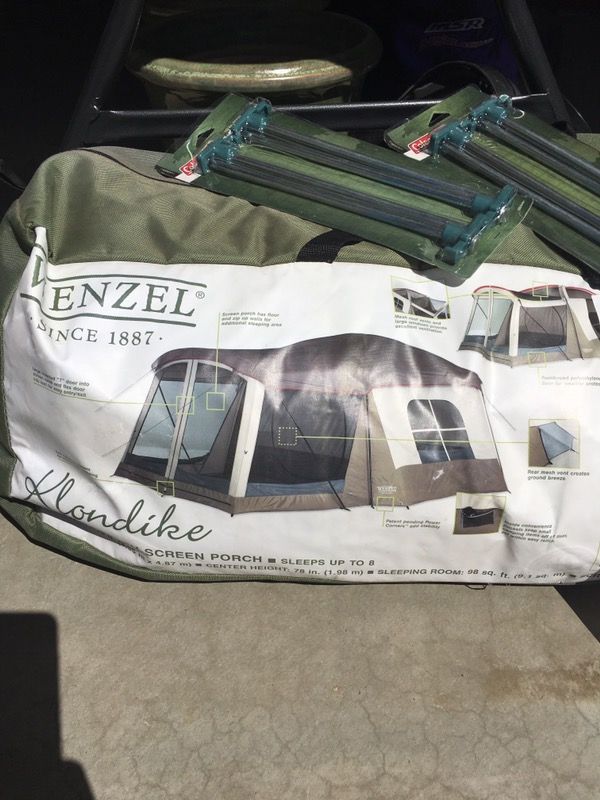 WENZEL - Klondike 8 Person Tent w/Screen Room