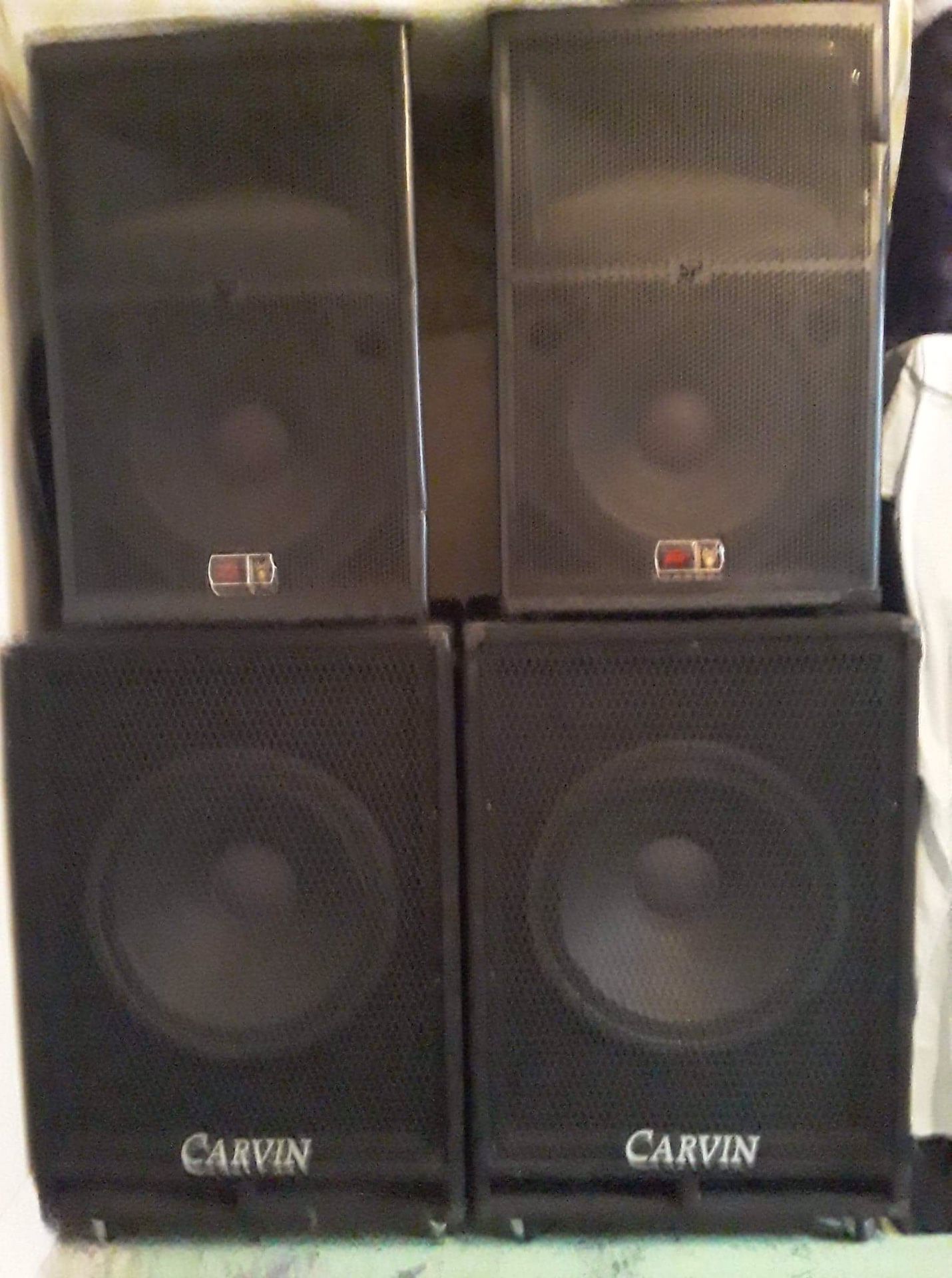 15s and 18s speaker’s, woofers, dj equipment