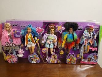 Barbie Extra Fashion Doll 5 Pack