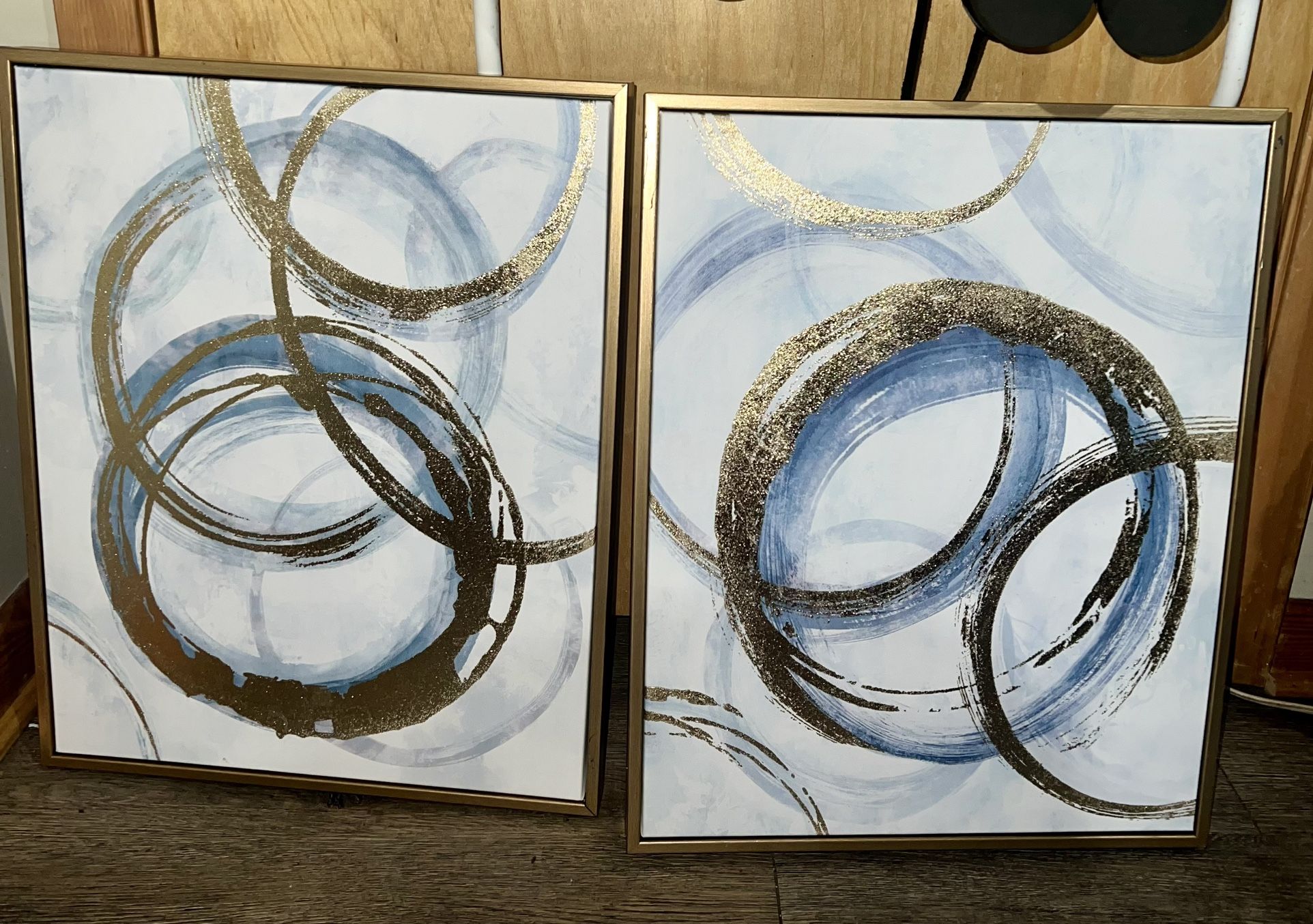 Two Beautiful Abstract Canvas