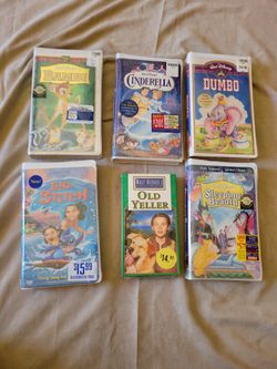 Disney VHS Movies