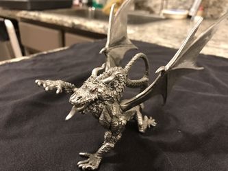 Pewter dragon