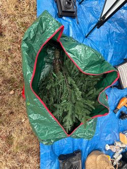 Artificial Christmas Tree in Storage Bag