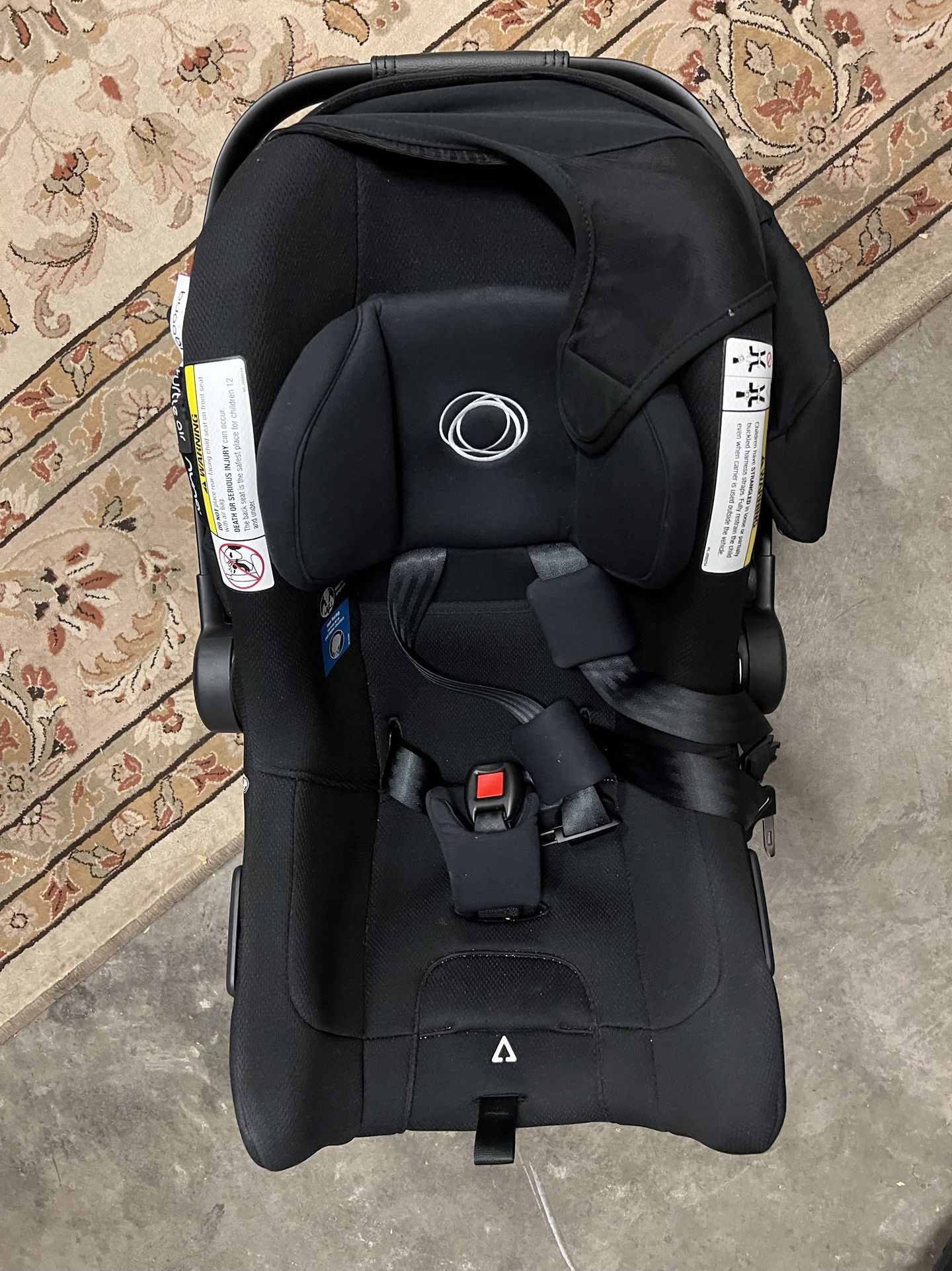 Bugaboo Turtle Air x Nuna Car Seat + Recline Base - Lightweight Infant Car Seat