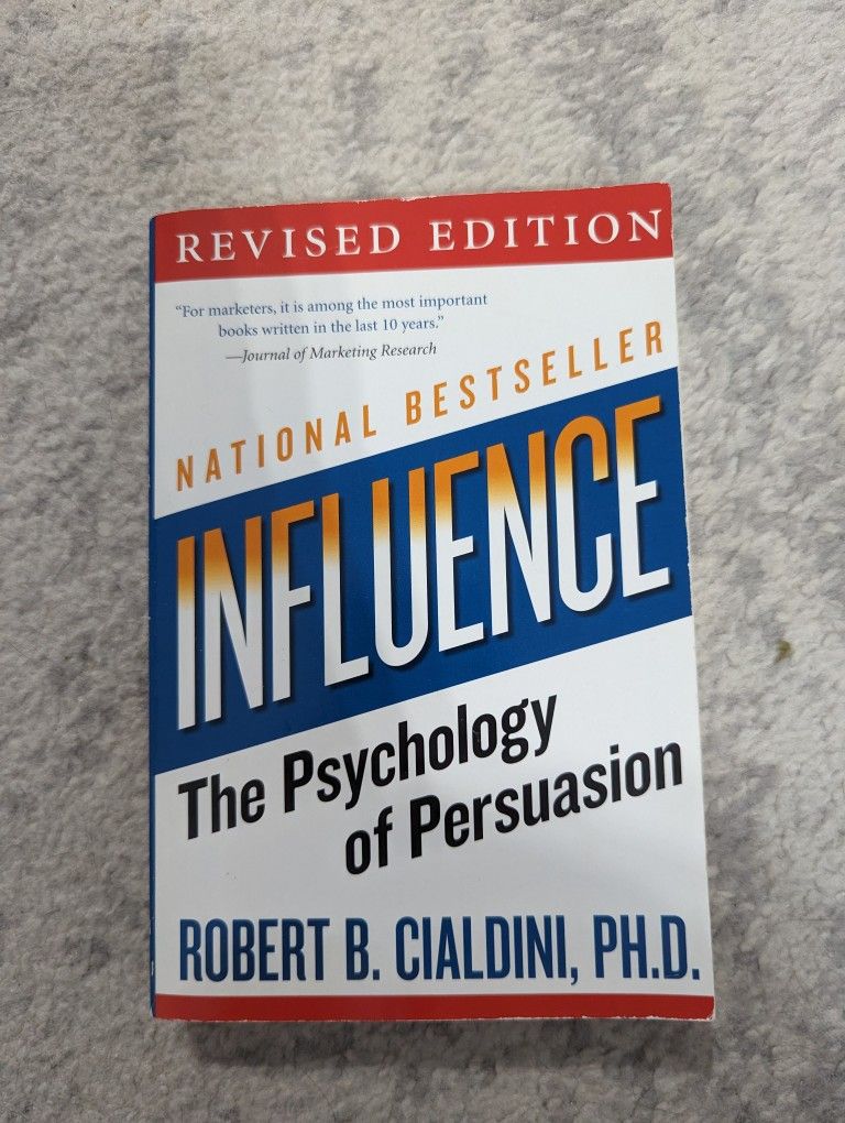 Influence, Psychology Of Persuasion, Robert Cialdini