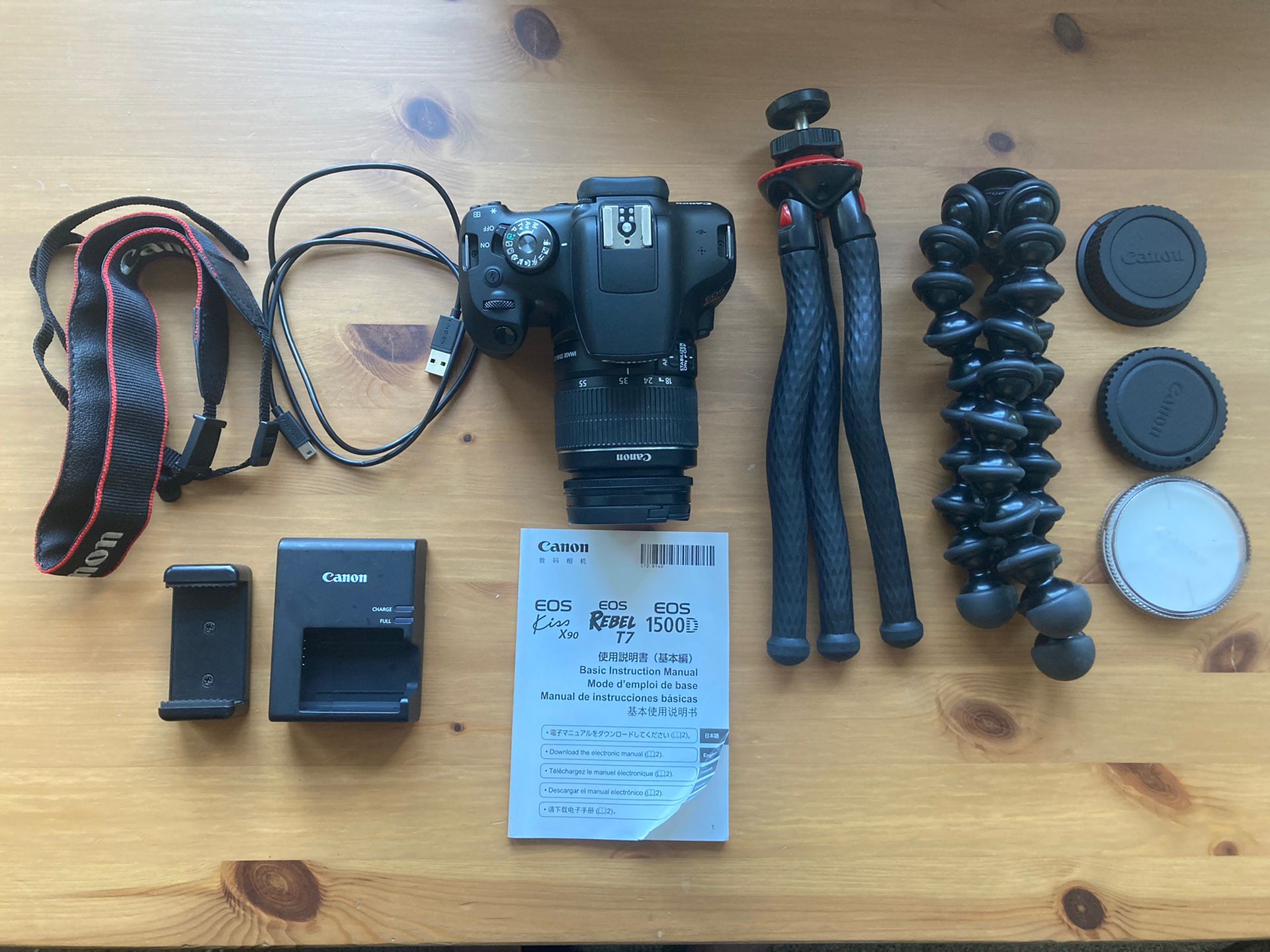 Canon Rebel T7 and Accessories