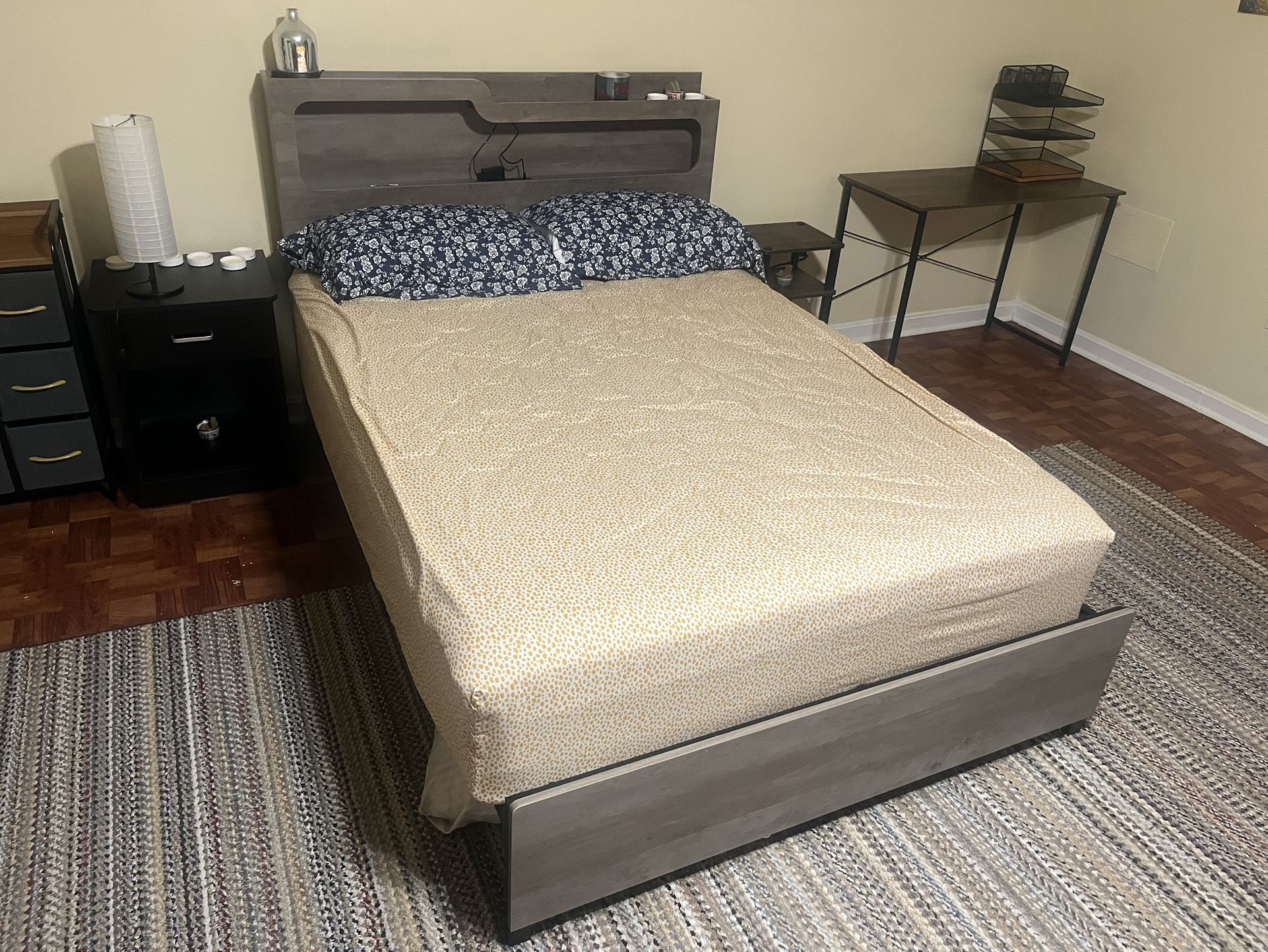 Bed And Bed Frame Brand New
