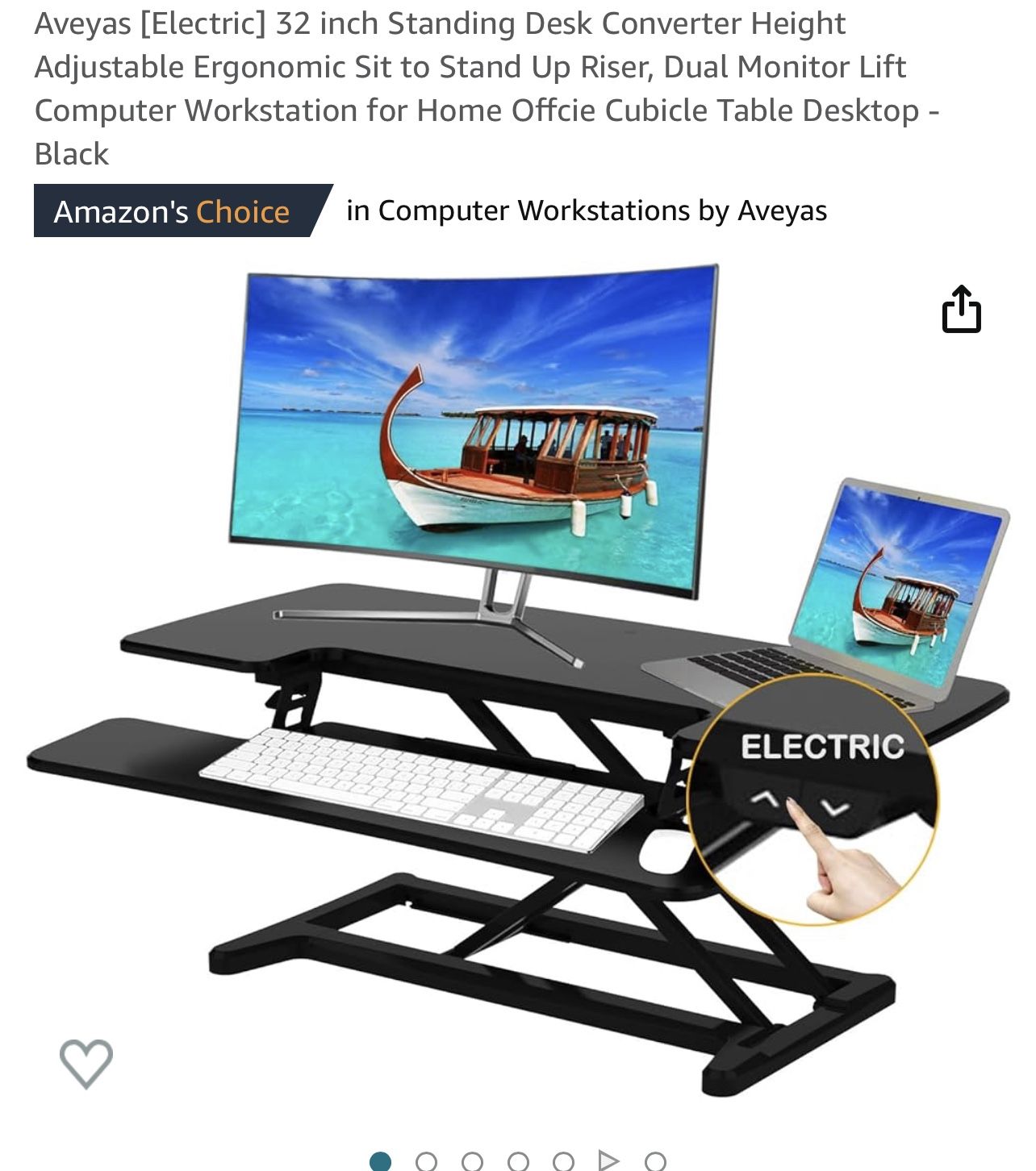 Electric Standing Desk Convertor