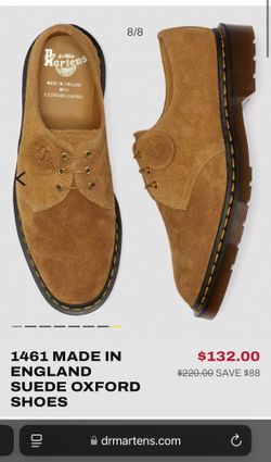 Dr. Martens 1461 Made In England Oxford Shoe