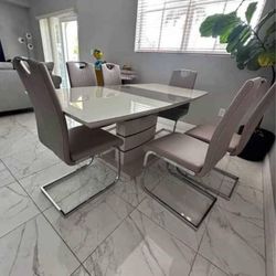 Set De Comedor Con 6 Plazas