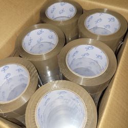 Brown/tan Tape 2x2mil 110 Yards 