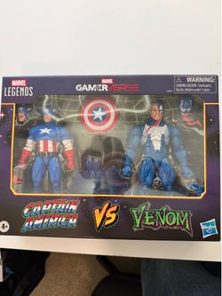 Marvel Legends Gamerverse Captain America vs. Venom