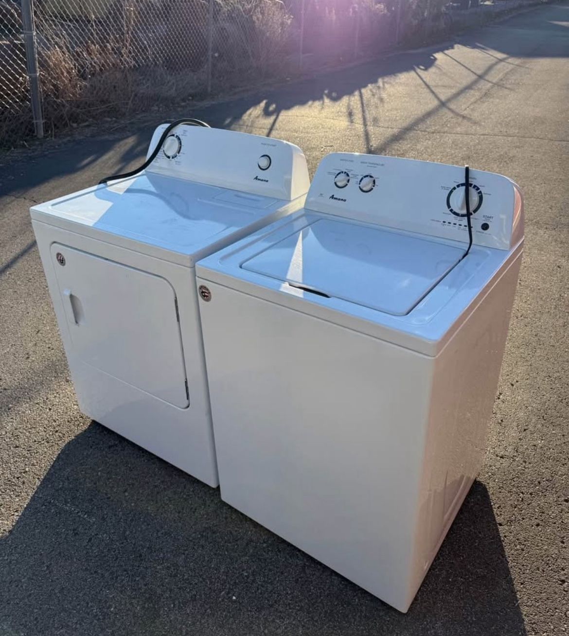 Amana Washer And Dryer Set