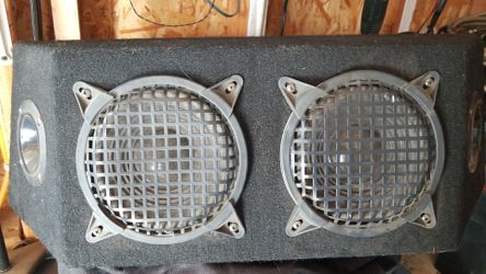 Mini boom speaker around 6in speakers