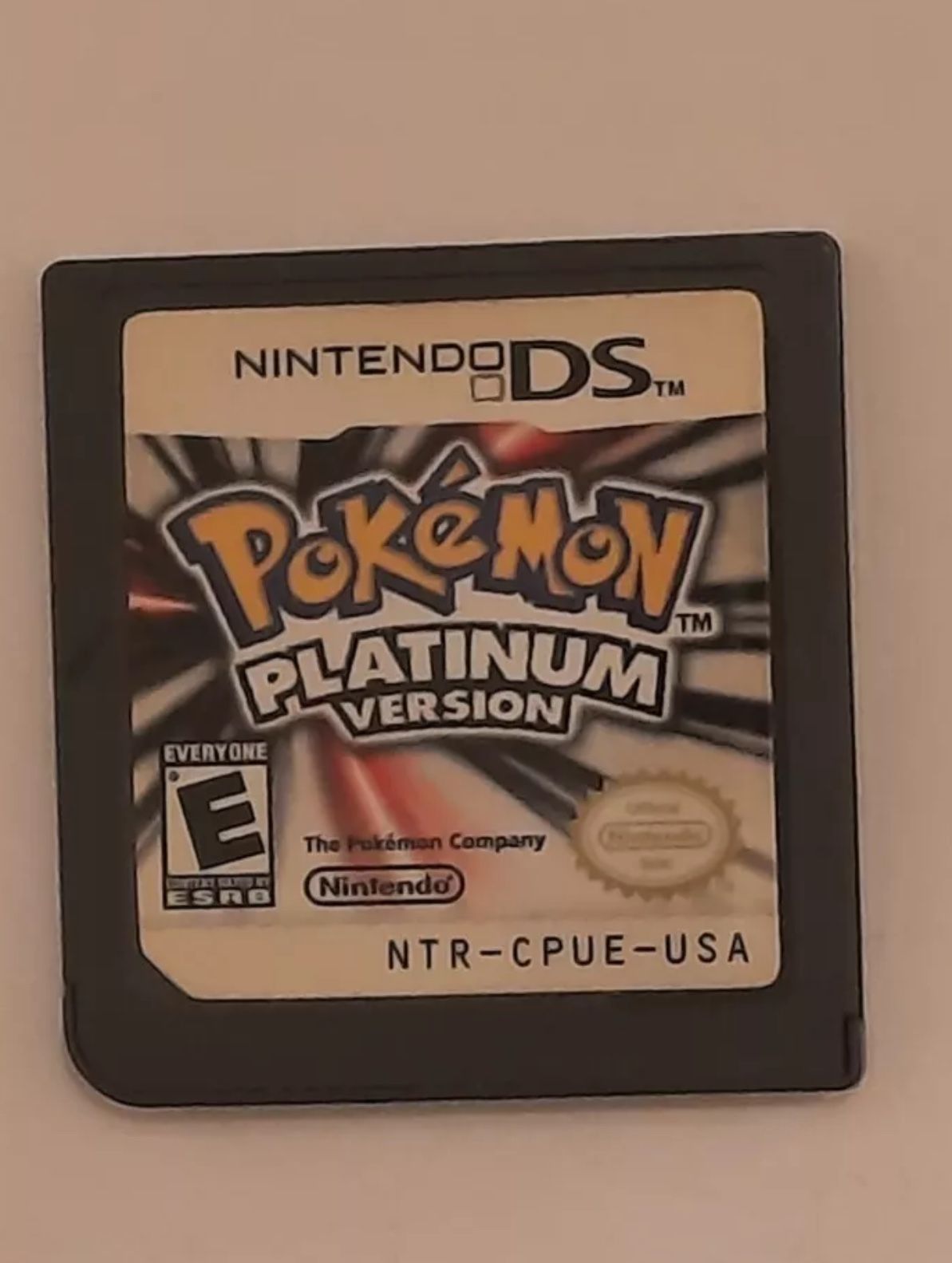 Pokémon Platinum Version Nintendo DS