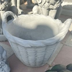New Flower Pots Made Out Of Cement Perfect Gift 