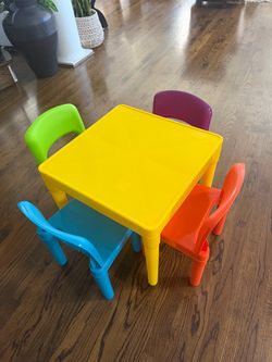 Toddler Table and Chair Set
