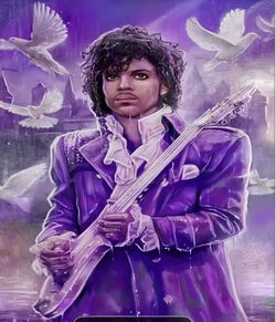 PRINCE “When Doves Cry” Diamond Painting Kit