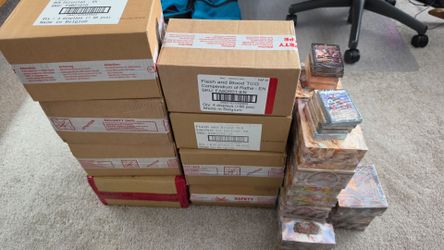 Flesh and blood Booster Boxes and Cases