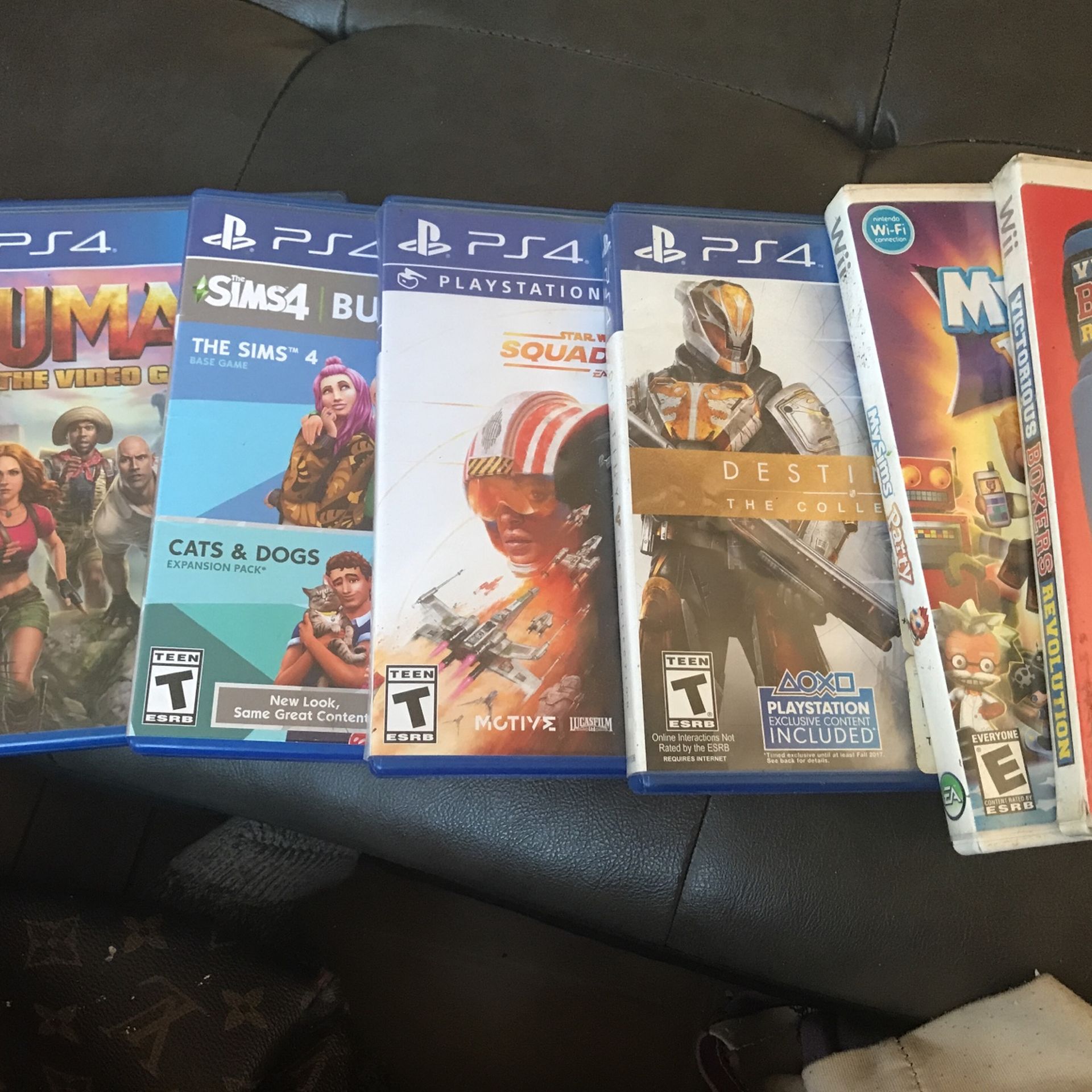 PS4 & Wii Games 