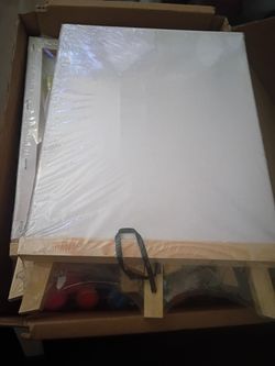 Sip & Paint Kit with easel