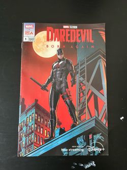 Rare marvel dare devil x blaze pizza comic