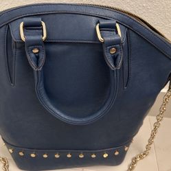 Izzy & Ali Purse Vegan Leather Bucket/Tote With Shoulder Strap