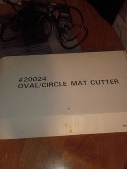 OVAL CIRCLE MAT CUTTER