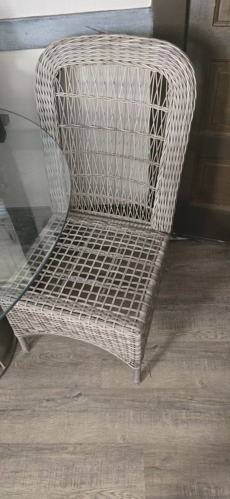 2 Hampton Bay Wicker Chiars