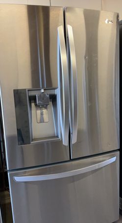 LG 3-Door Stainless Steel Fridge
