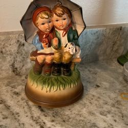 Vintage Hummel Rotating music Box