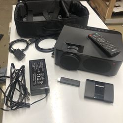 Onn 720p Projector With Roku Stick And IOGear (PC To Tv Adapter)