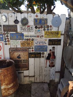 12 Vintage LIC. Plates