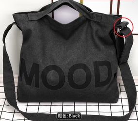 Canvas Messenger Vintage Bag Alt Emo Crossbody Bag Goth Punk Shoulder Satchels Harajuku Grunge Handbag