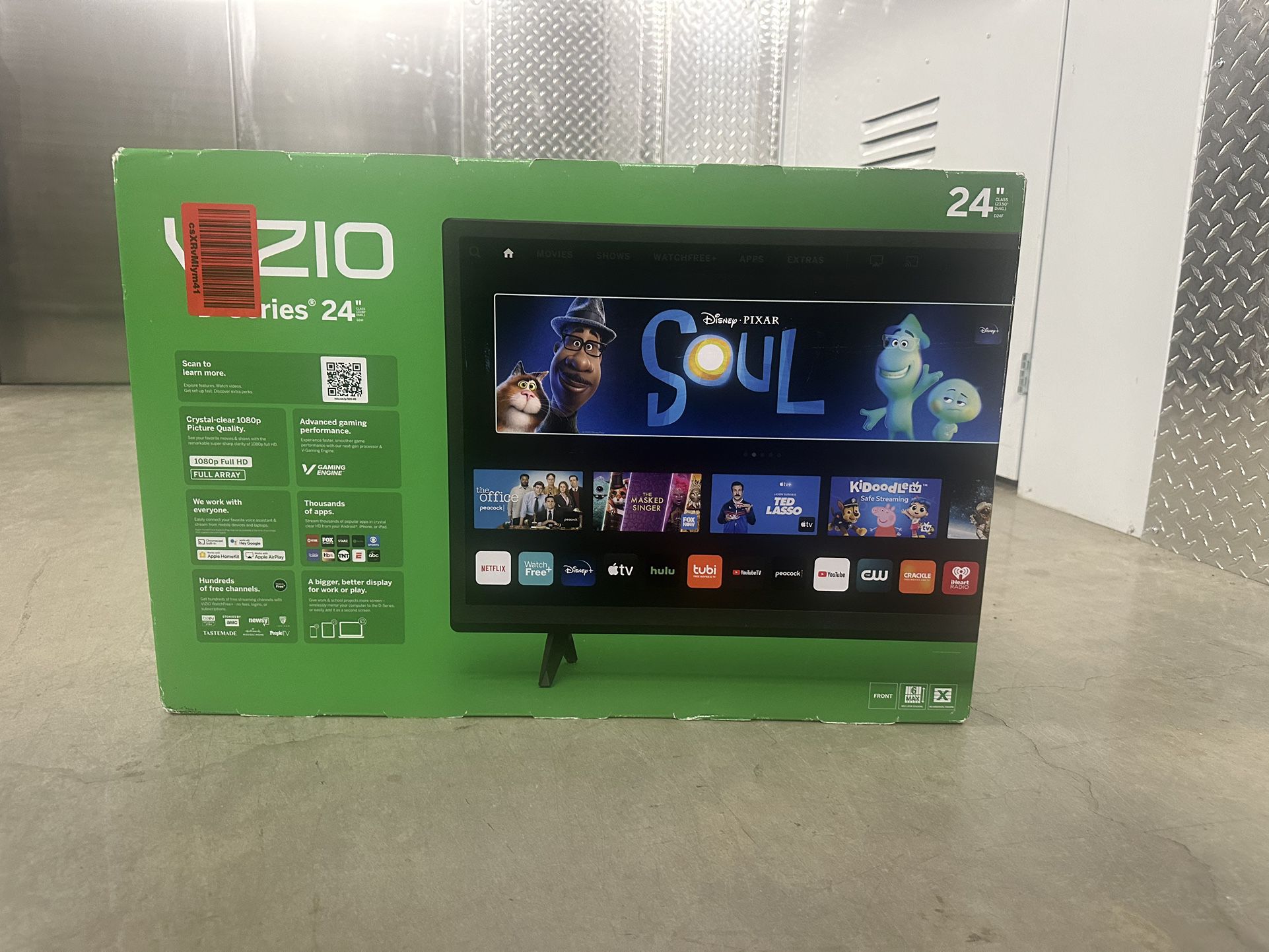VIZIO D-Series 24” 1080p FullHD Smart Tv
