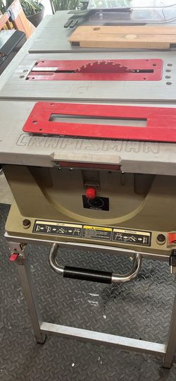 Craftsman contractor table saw