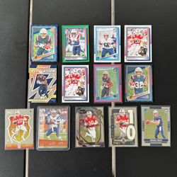 2024 Donruss Optic DRAKE MAYE #3 Rated Rookie RC Patriots