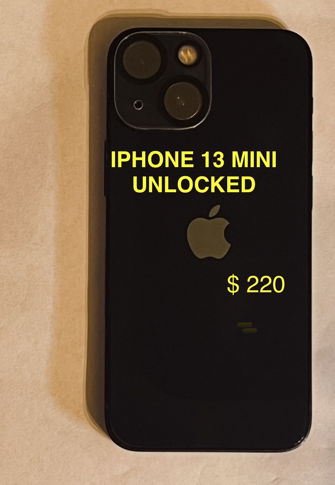 IPHONE 13 MINI, UNLOCKED WORLDWIDE.