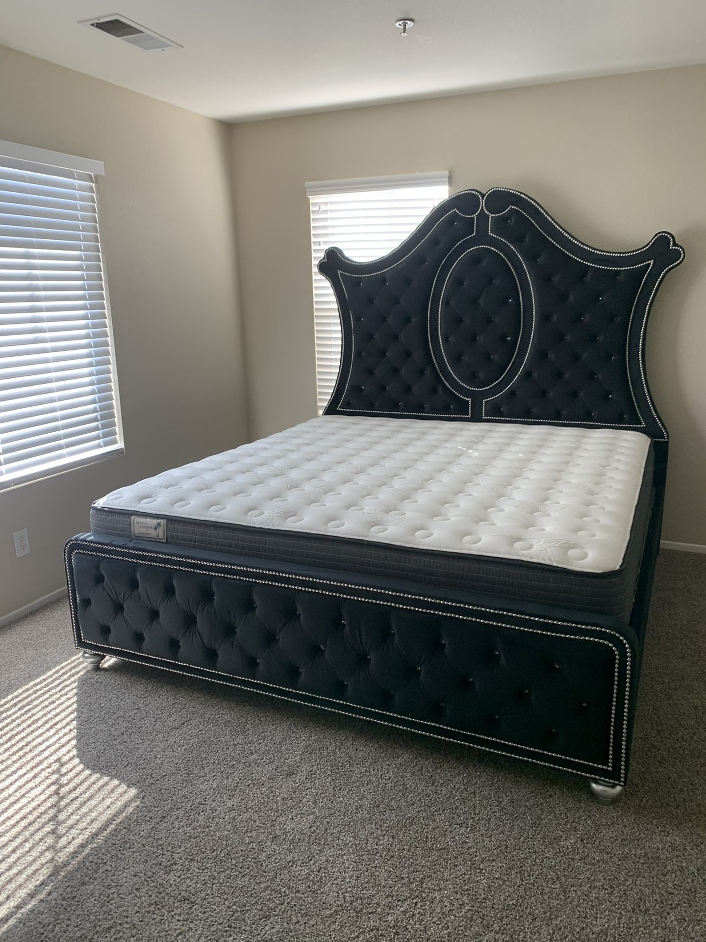 $899 Brand New King Bed Frame With Mattress (Read Description Below)
