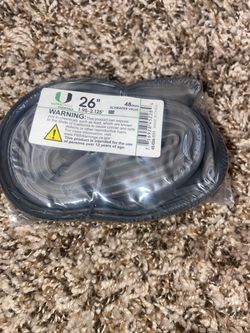 Ultracycle 26" Bike Inner Tube Schrader Valve