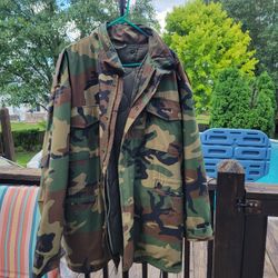 Rothco Ultra Force Field Coat Jacket US Army Woodland Camo Mens 4XL Regular