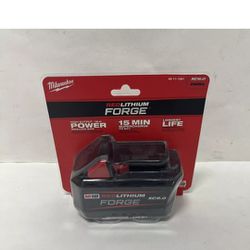 MILWAUKEE 18V XC6.0 FORGE RED LITHIUM BATTERY 