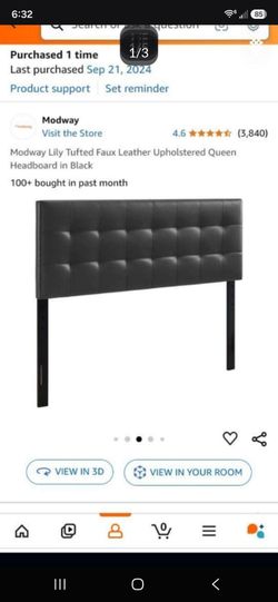 Amazon Queen Headboard $40 new
