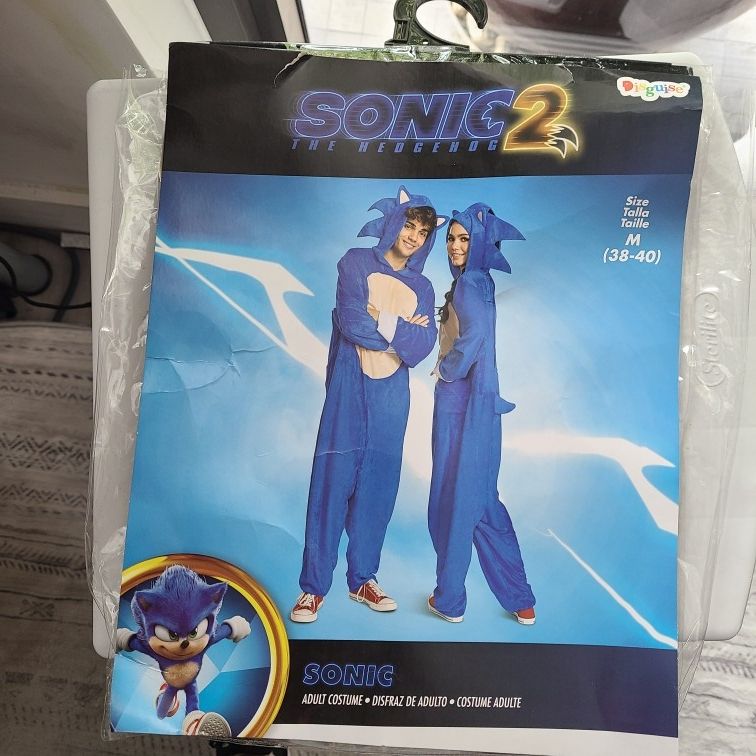 Sonic 2 Jumpsuit Unisex Size M