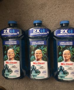 3 Mr.Clean multi surface cleanser