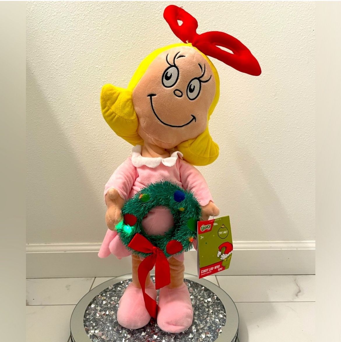 Cindy Lou-Who Greeter Plush Doll